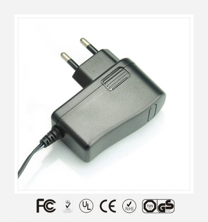 12V1A韩规立式优质电源适配器